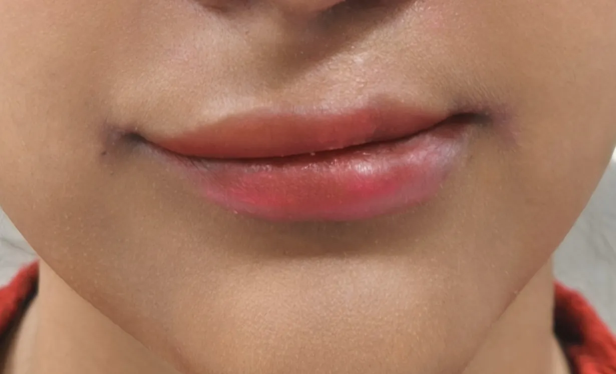 Upper Lip Lift — after